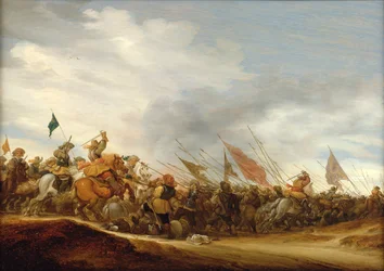 A Battle Scene, 1653